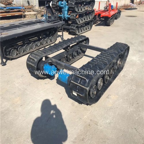 5tons 7tons 8tons 10tons  rubber steel track undercarriage chassis for Mining Drill Rig agriculture farm truck